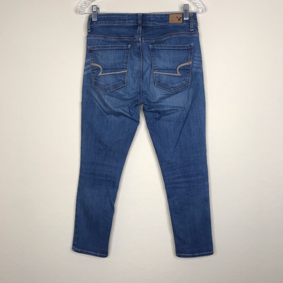 AEO Super Stretch High Rise crop Jeggings - Picture 2 of 9